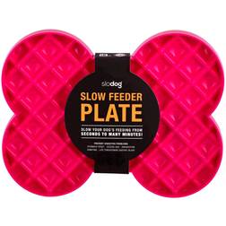 LickiMat SloDog Slow Feeder Plate, Pink