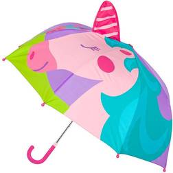 Stephen Joseph Girls' Pink Unicorn Pop-Up Umbrella