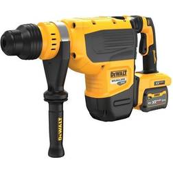 Dewalt Perforateur SDS-Max XR Flexvolt 54V 13,3J avec 2 batteries 54V 3Ah chargeur coffret DCH735X2-QW