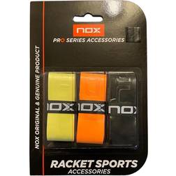 NOX Overgrips Pro 3-Pack Yellow/Orange/Black Gul,Orange,Sort