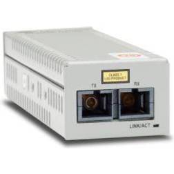 Allied Telesis AT DMC100 Mediaomvandlare Fast Ethernet 100Base-FX, 100Base-TX RJ-45 SC multi-mode upp till 2 km 1310 nm