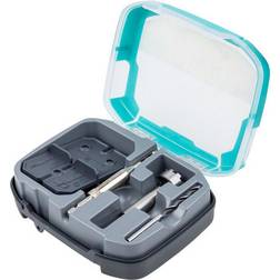 Wolfcraft GmbH 4655000, Porakone, Saranaporanterä Puu, 3 kpl, Keskitysporanterä Kierreporanterä Ø 26 x 90 mm Forstnerporanterä Ø 2,5 mm keskitysporanterä Ø 5 x 86 mm puun kierreporanterä