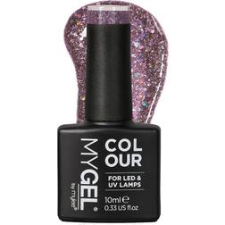 Mylee Gel Nail Polish 10Ml Glitter Range Copper Shine