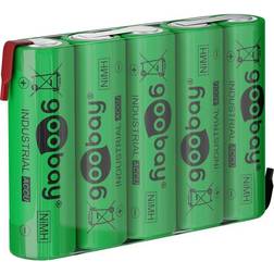 Goobay Pro 5x AA (Mignon) 2100 mAh green Solder tail (Z)