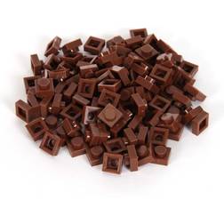 Fun Costumes Brown Bricky Blocks 100 Pieces 1x1 Brown One-Size