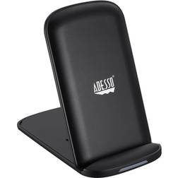 Adesso 10W Max Qi-Certified 2-Coil Foldable Wireless Charging Stand AUH1020