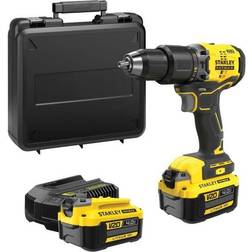 Stanley Perceuse visseuse a percussion Brushless 60 Nm Lithium 18V 2 Batteries 4Ah fatmax V20 SFMCD715M2K-QW