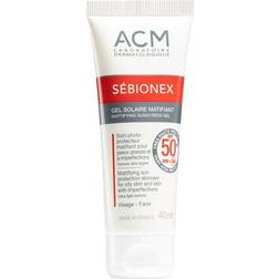 ACM Mattifying Sunscreen Gel SPF 50 Zmatnujici Cremeovy 40ml