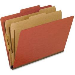 Pendaflex Six-Section Colored PressGuard Classification Folders, Letter