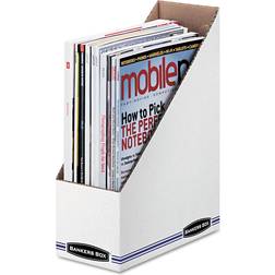 Fellowes 10723 Corrugated Cardboard Magazine File 3-7/8