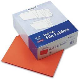 Pendaflex Colored End-Tab Folders, H110DOR Quill