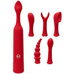 Doc Johnson iVibe iQuiver Vibrator Set Röd