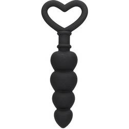 Shots Toys Anal Love Beads Black