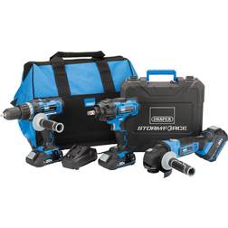 Draper Storm Force 20V Cordless Mega Kit (8 Piece)