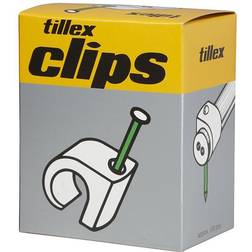Tillex Clips 10-14/30 mm grå (100)