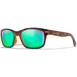 Wiley X HELIX Captivate Green Mirror Gloss Demi