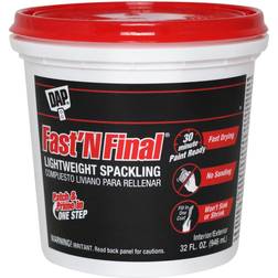 DAP Fast 'N Final Lightweight Spackling 1