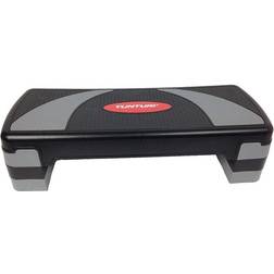 Tunturi Aerobic Step Compact Fitness step regolabile Stepper per aerobica Nero nero grigio chiaro