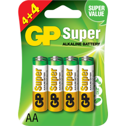 GP Batteries Super Alkaline AA 4 4