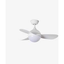 FARO BARCELONA Faro Hvar Weißer Deckenventilator