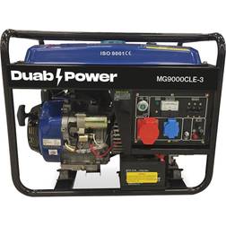 DUAB-POWER Generator MG9000CLE-3 1-faset/3-faset Benzin