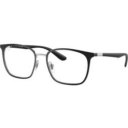 Ray-Ban RB6486 Monture Noir Verres Incolore polarisé 52-17