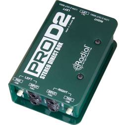 Radial PRO-D2 DI passive stéréo