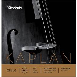 D'Addario Kaplan Cello String Set 4/4 Scale Medium Tension