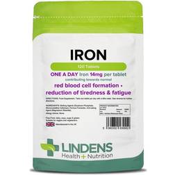 Lindens Health + Nutrition Iron 14mg 120