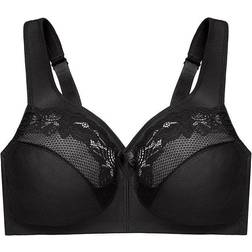 Glamorise MagicLift Minimizer Bra - Black