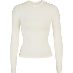 SKIMS Cotton Jersey Long Sleeve T-shirt