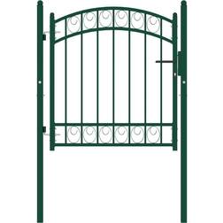 vidaXL Fence Gate with Arched Top 102x150cm