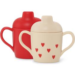 Konges Sløjd Sippy Cup Mon Grande Amour 2-Pack