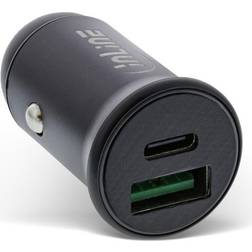 InLine 12V USB-C/USB-A biloplader 4.8A/60W Sort