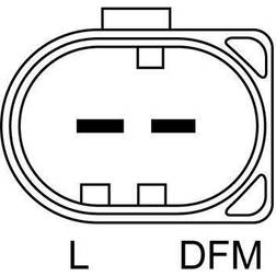 Audi Bosch 0 986 044 470 Lichtmaschine