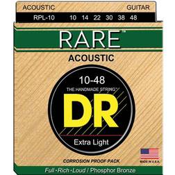 DR Jeu de cordes guitare acoustique Rare Medium RPM12