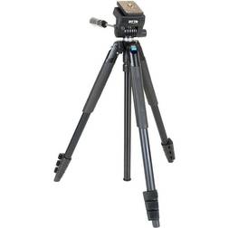 Slik Video Sprint III 4-Section Aluminum Travel Tripod w/Sprint Video Head,Black