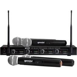 Gemini Uhf-04M 4-Channel Wireless Handheld Microphone System S1234