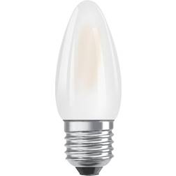 Osram LED kaarslamp E27 4W Classic B 2.700K mat