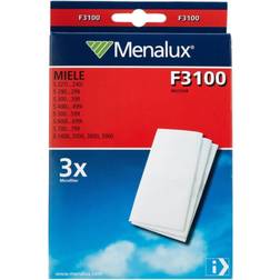 Menalux Miele F3100 mikrofilter, 3-pak 9001963751 Modsvarer: