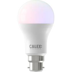 Calex Smart Tuya Wifi B22 Päron 8.5W 806lm 822-840 Justerbar Vit RGBW Dimbar Ersättare 60W