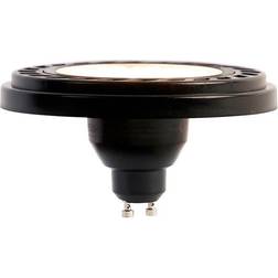 Luedd GU10 3-stegs dimbar LED-lampa AR111 8W 900 lm 2700K Svart