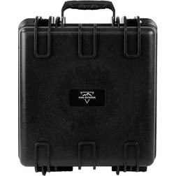 Monoprice Pure Outdoor Weatherproof Hard Case with Customizable Foam, 19 x 16 x 6 in Black