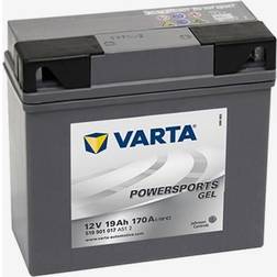 Varta 519 901 017 MC batteri 12 volt 19Ah pol til højre)