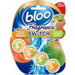 Fragrance Switch Juicy Peach Sweet Apple Toilet Rim Block