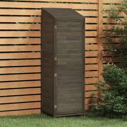 vidaXL Capanno Giardino Antracite 55x52x174,5 cm Legno Massello Abetecod Mxl 129613 (Superficie edificio )