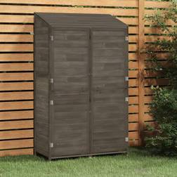 vidaXL Capanno Giardino Antracite 102x52x174,5 cm Legno Massello Abetecod MXL 95107 (Superficie edificio )