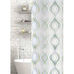 Showerdrape Fiesta Stripe Polyester