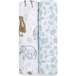 Aden + Anais jungle 2-pack classic swaddles