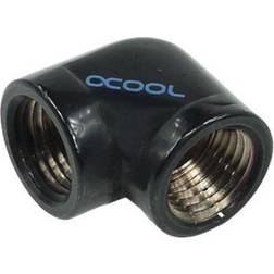 AlphaCool HF L- connector 2 inner thread Kølervæske